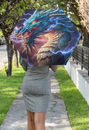 Anime Dragon Automatic Foldable Umbrella