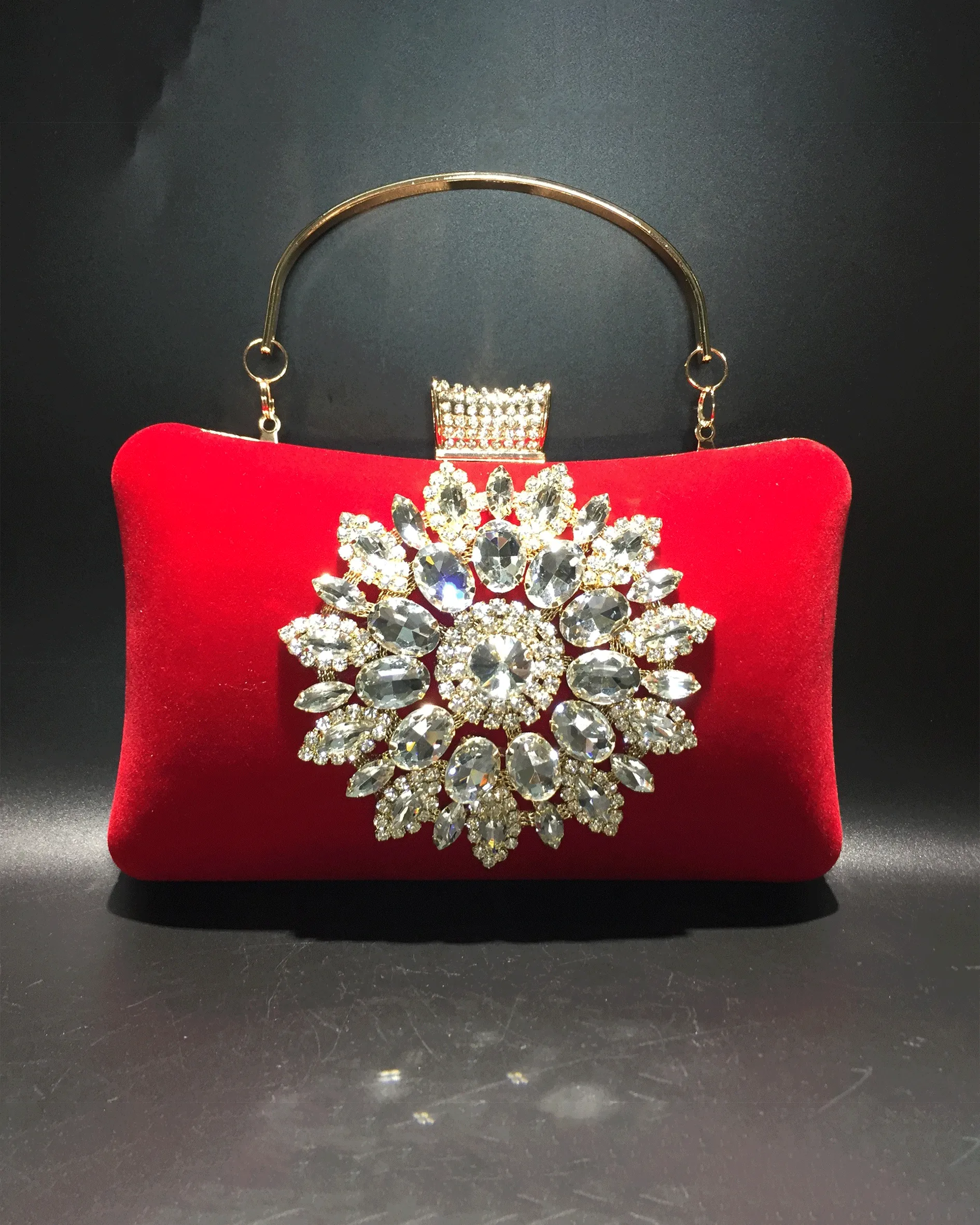 Austria Rhinestones Evening Handbags