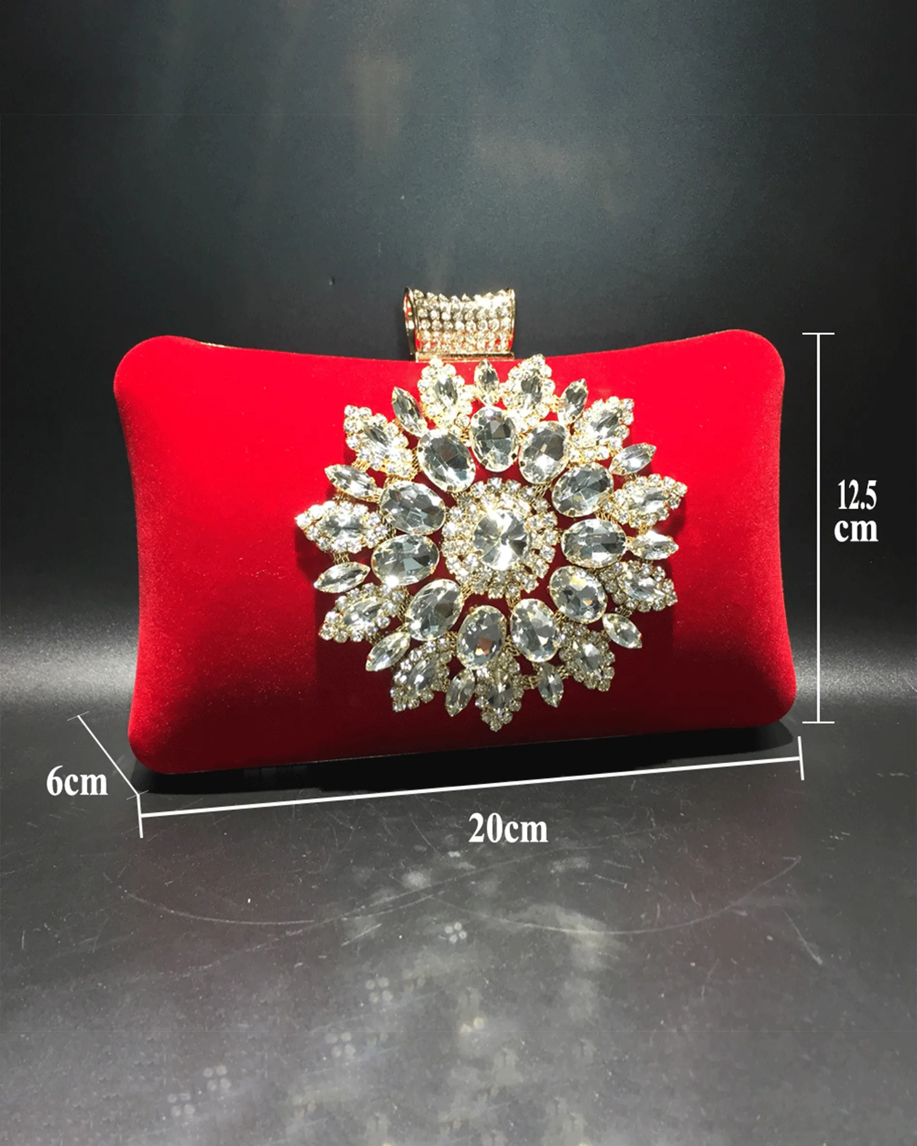 Austria Rhinestones Evening Handbags