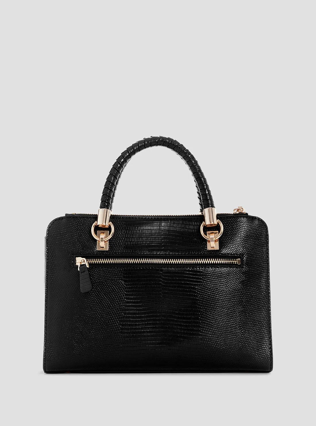 Black Orlina Satchel Bag