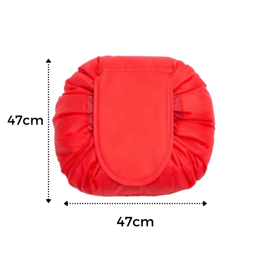 Drawstring foldable Makeup pouch