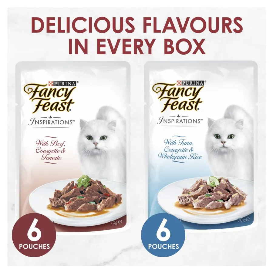 Fancy Feast Inspiration Tuna Beef Rice 12X70g