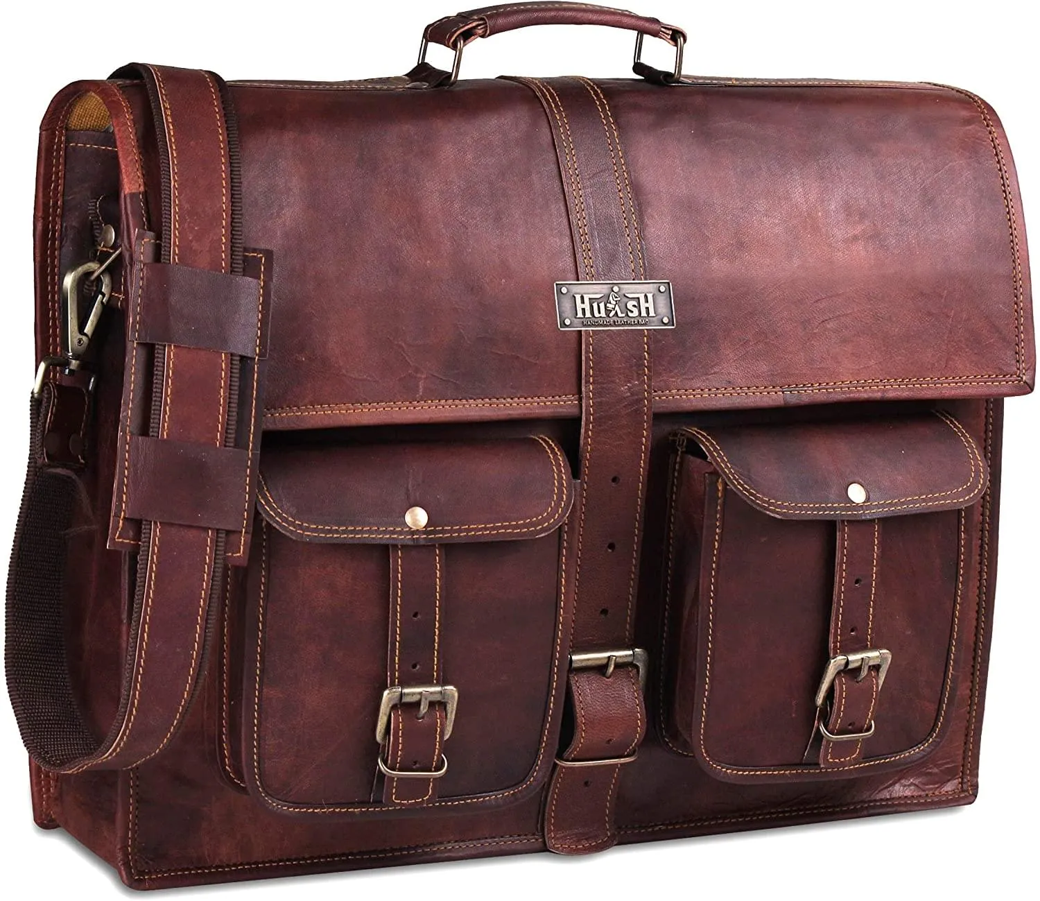 Handmade Genuine Leather Laptop Bag