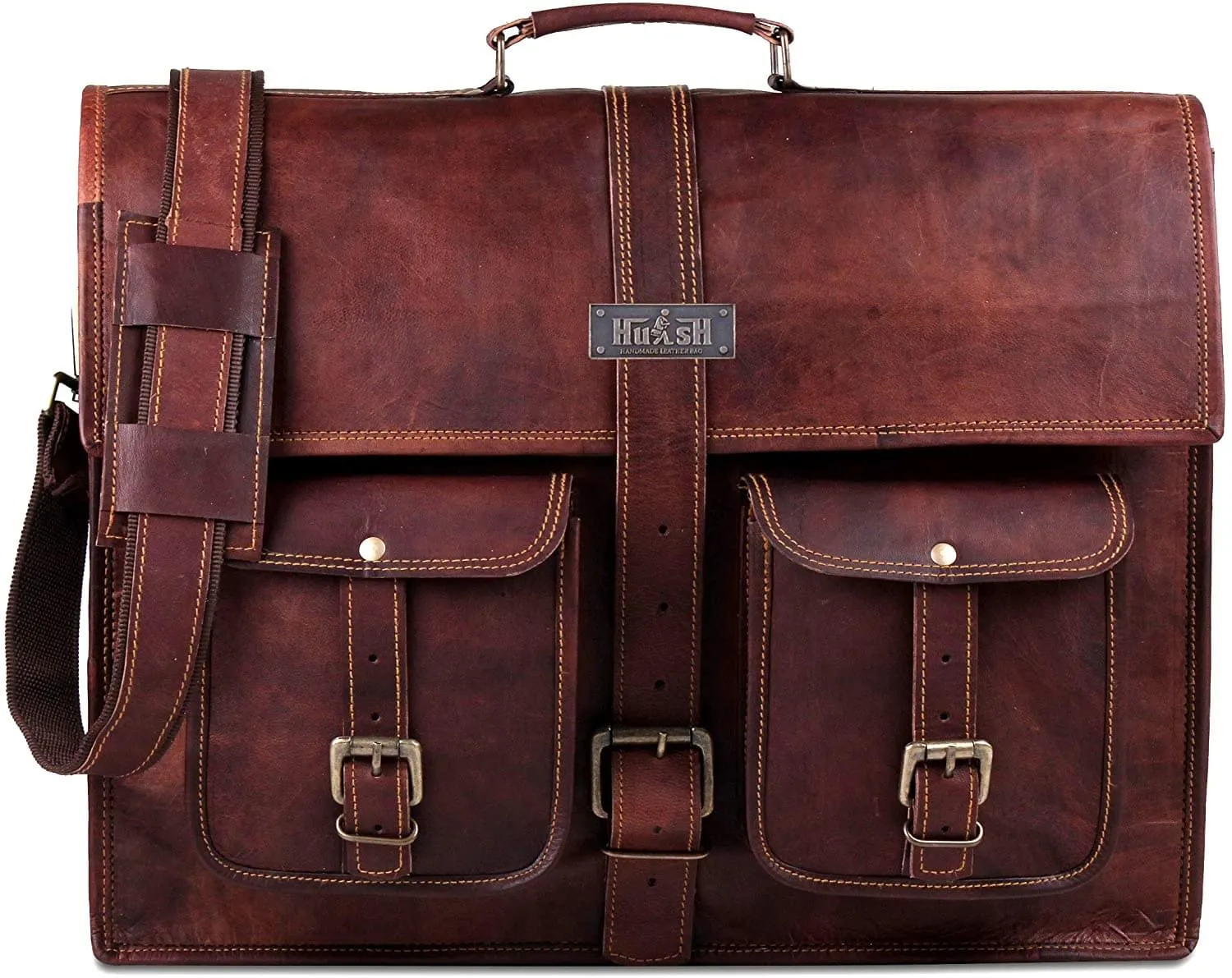 Handmade Genuine Leather Laptop Bag