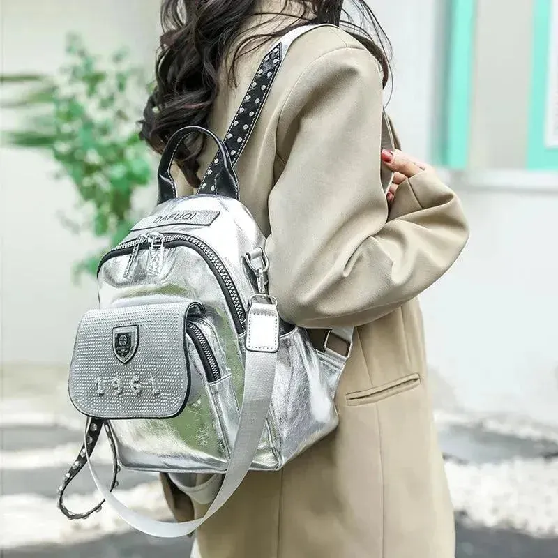 High-Quality Women's Leather Backpack