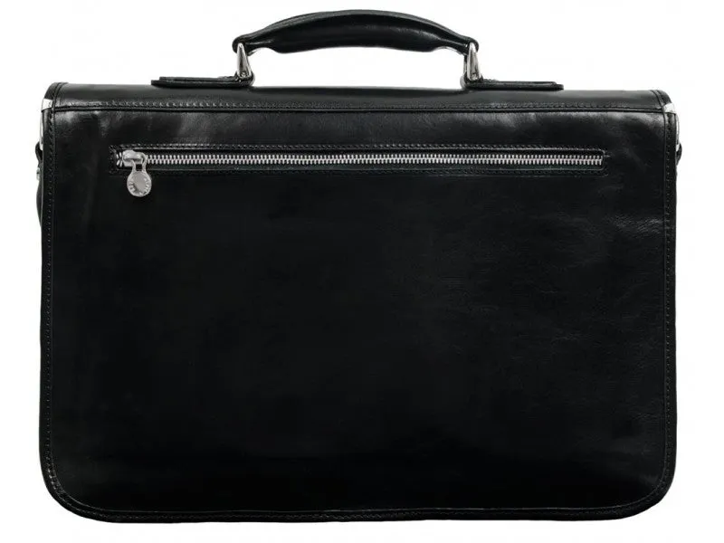 Illusions - Leather Briefcase