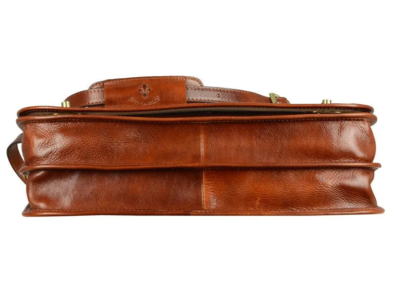 Illusions - Leather Briefcase