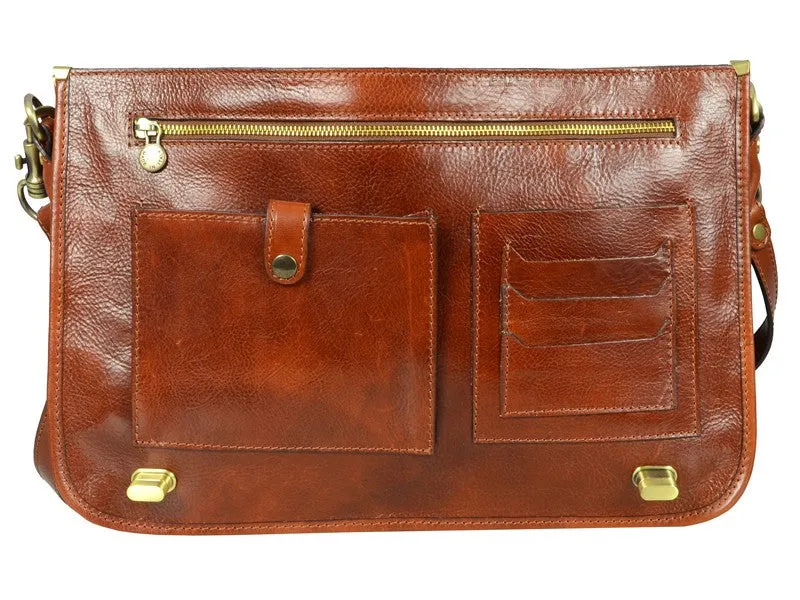 Illusions - Leather Briefcase