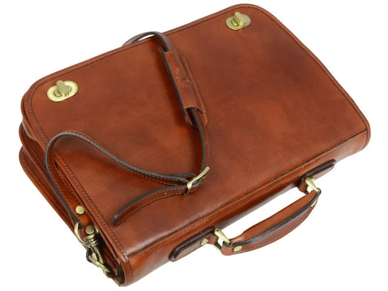 Illusions - Leather Briefcase