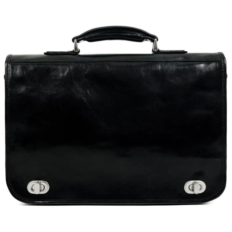 Illusions - Leather Briefcase