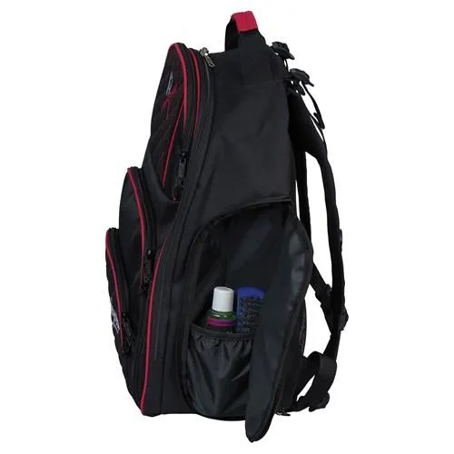 KR Strikeforce Royal Flush Deuce 2 Ball Backpack Bowling Bag Black/Red