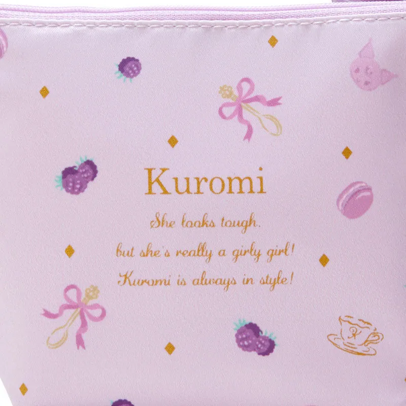 Kuromi Zipper Pouch (Tea Room Series)