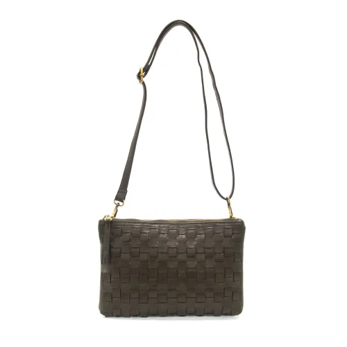 Quinn Woven Convertible Crossbody Clutch