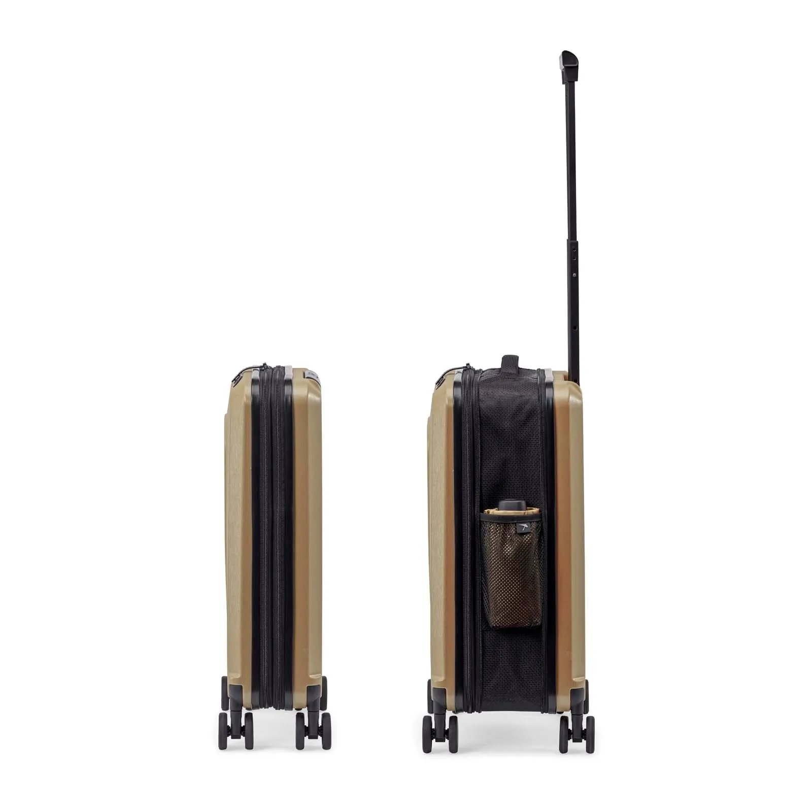 Senz° Foldaway Carry On Trolley | Champagne Brown