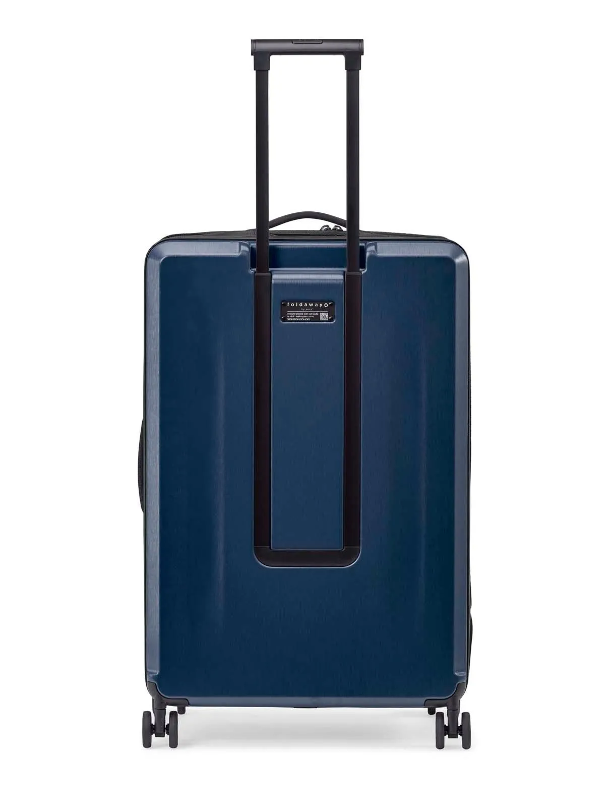 Senz° Foldaway Large Check In Trolley | Midnight Blue