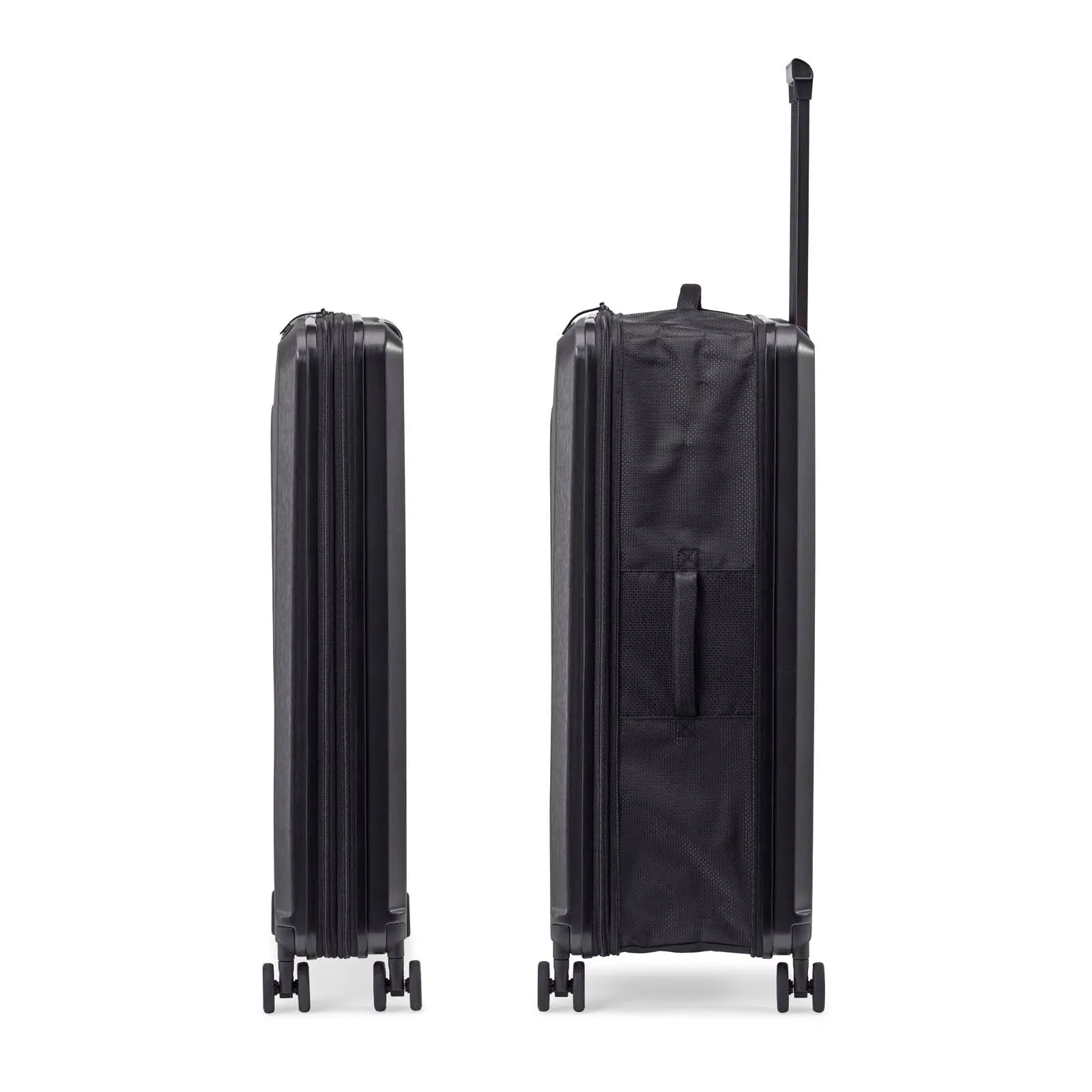 Senz° Foldaway Large Check In Trolley | Pure Black