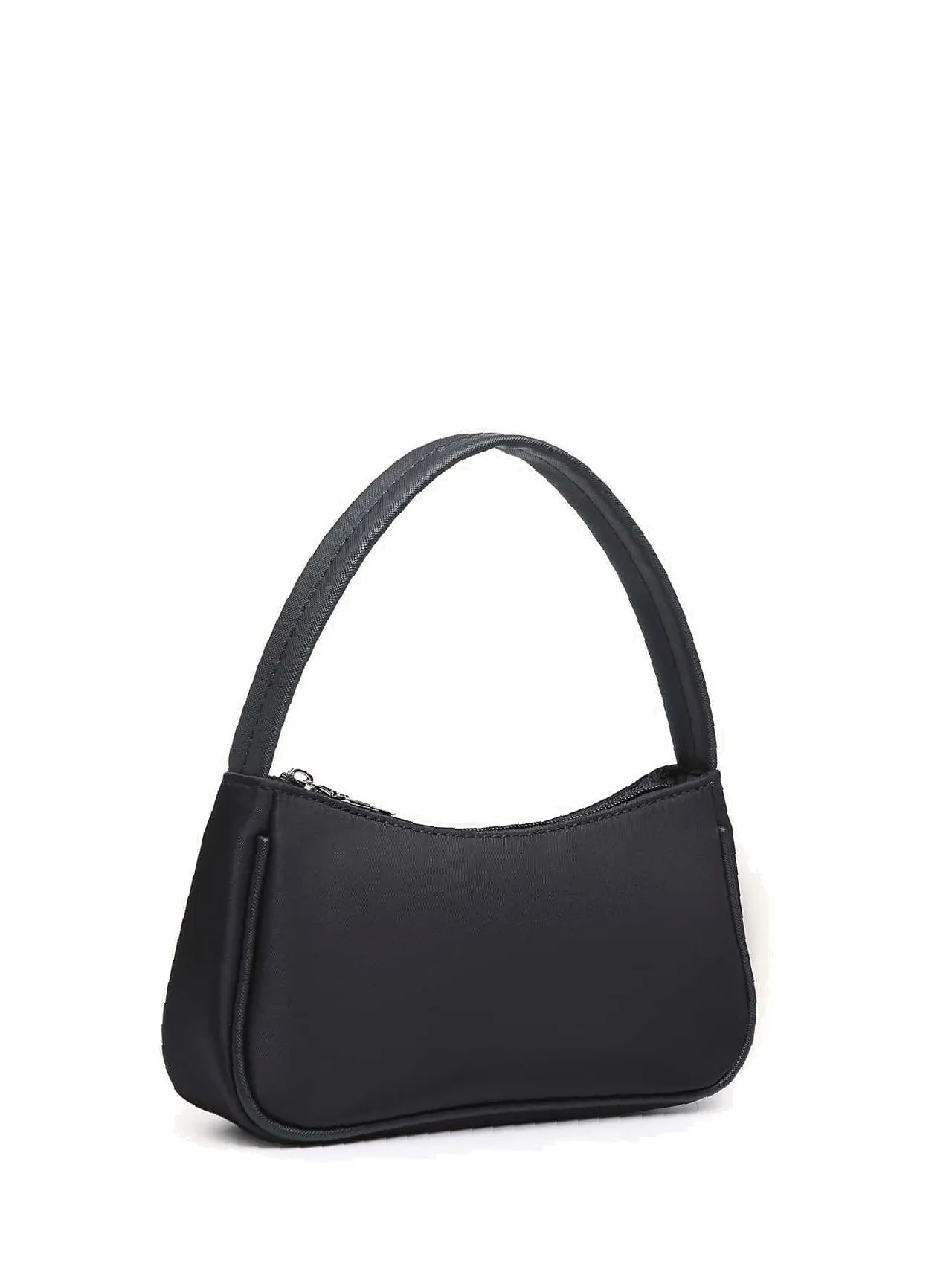 Vvsha -Minimalist Zip Baguette Bag  - Women Satchels