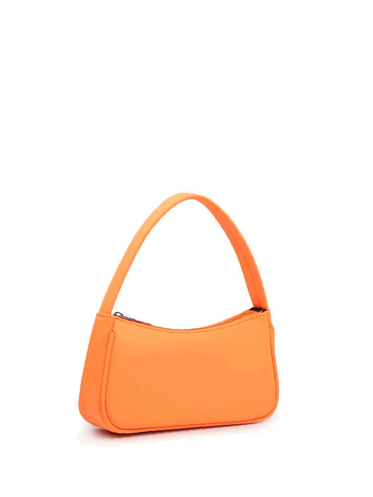 Vvsha -Minimalist Zip Baguette Bag  - Women Satchels