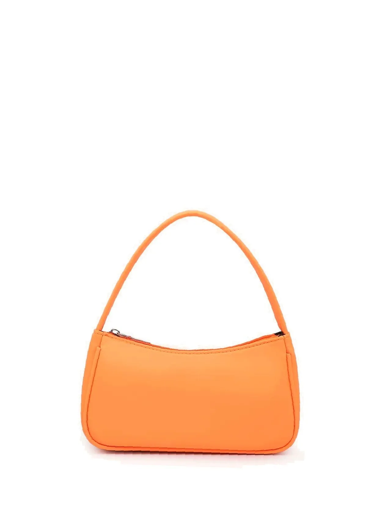 Vvsha -Minimalist Zip Baguette Bag  - Women Satchels