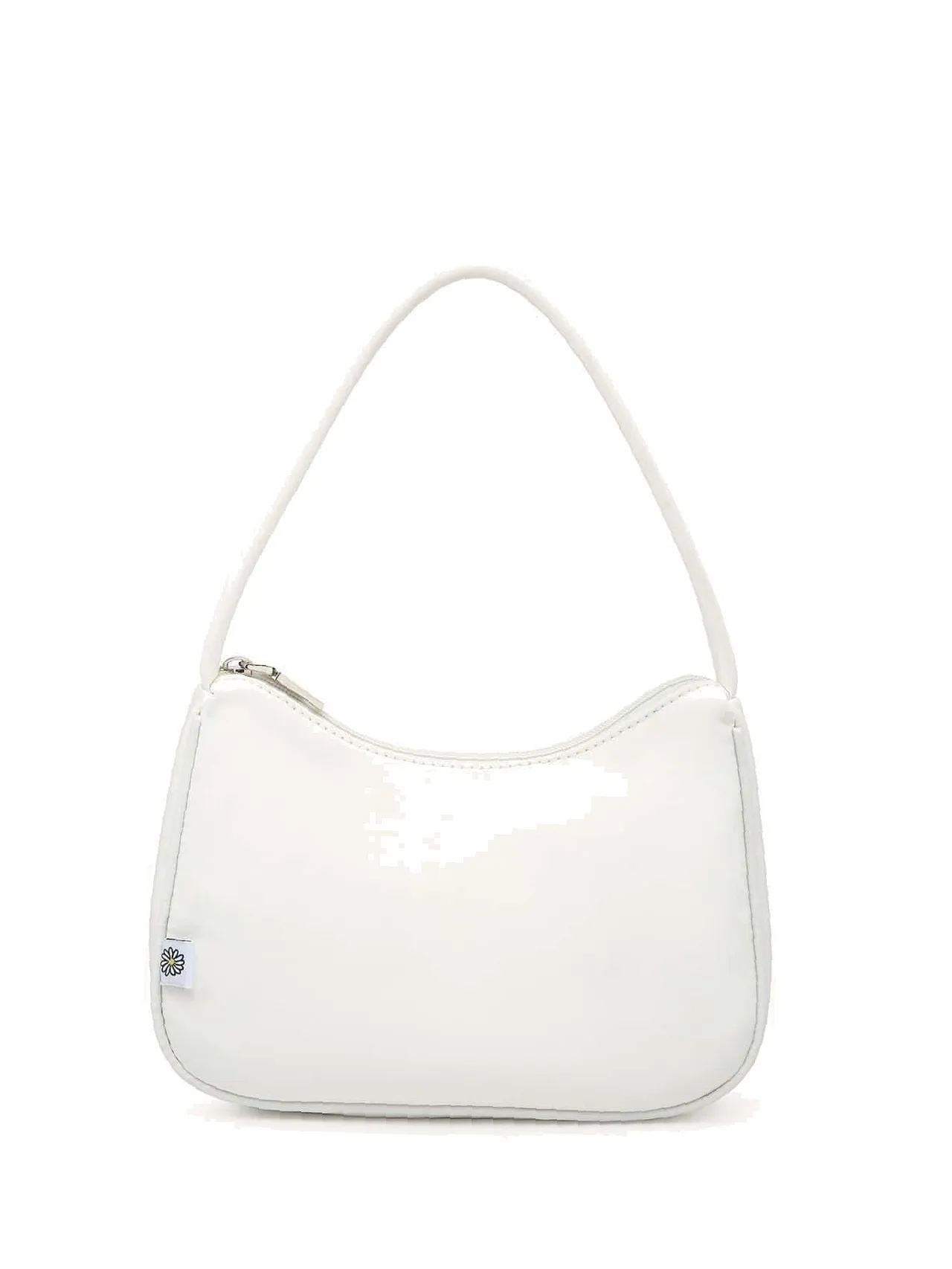 Vvsha -Minimalist Zip Baguette Bag  - Women Satchels