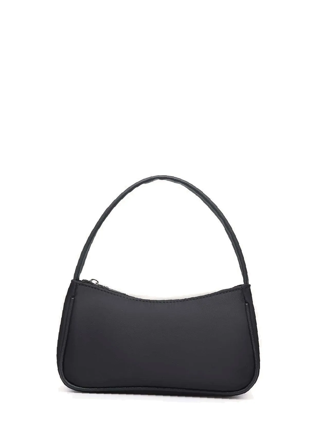 Vvsha -Minimalist Zip Baguette Bag  - Women Satchels