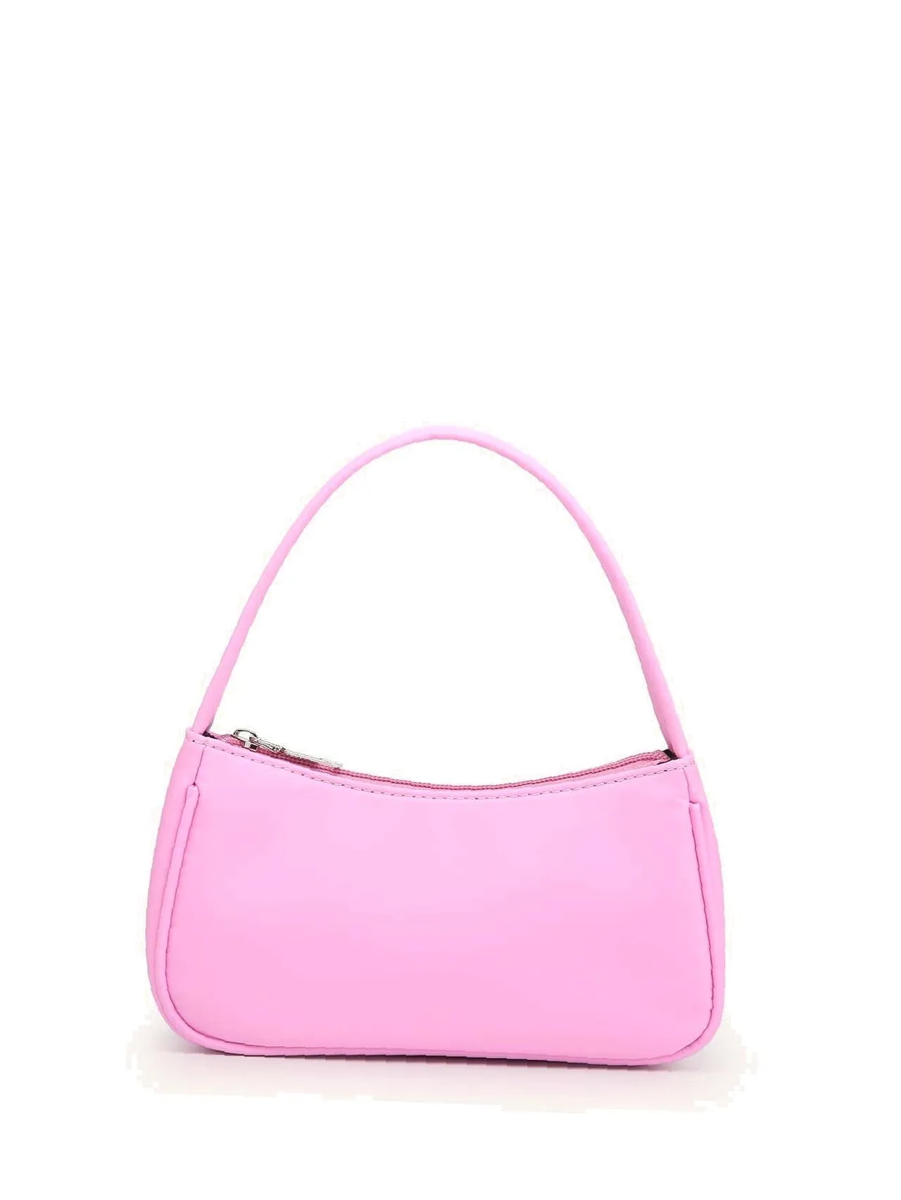 Vvsha -Minimalist Zip Baguette Bag  - Women Satchels